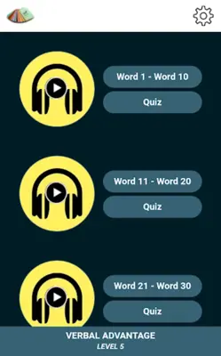 Verbal Advantage - Level 5 android App screenshot 5